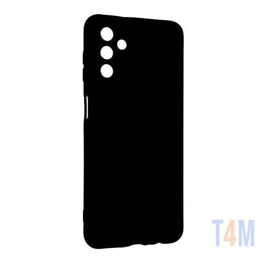 Capa de Silicone com Moldura de Câmera para Samsung Galaxy A05s Preto